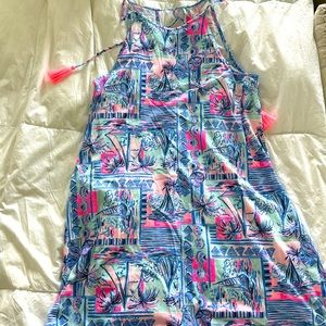 New Never Worn Lilly Pulitzer Dress with Halter neck Medium M
